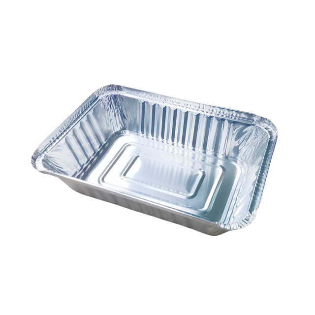 SDC4087 2 1/4 LB Oblong Aluminum Foil Pan