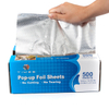 Pop Up Aluminium Foil Sheets-9"*10.75"*500Sheets