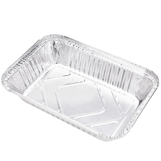 SDC4076 2 LB Oblong Aluminum Foil Pan