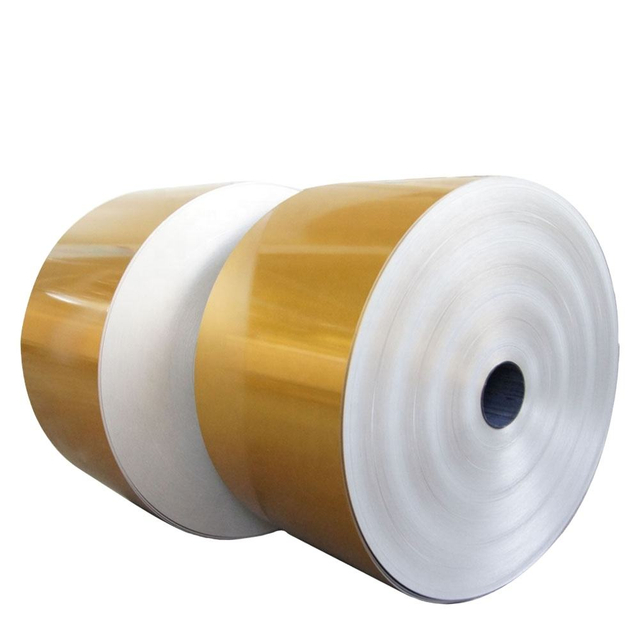 Coated Aluminum Foil Jumbo Roll Raw Material Heavy Duty