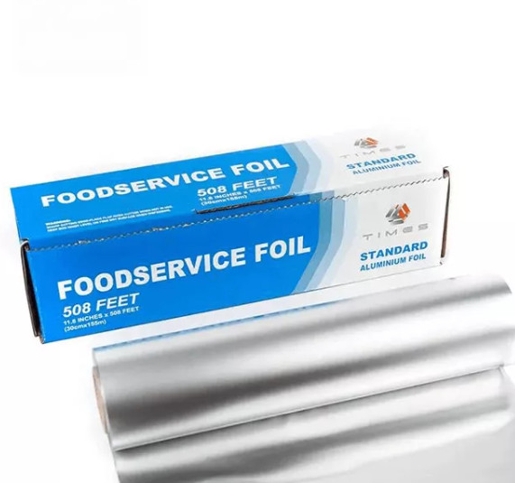 Standard thickness Aluminum Foil Roll Grilling Wrap For Kitchen