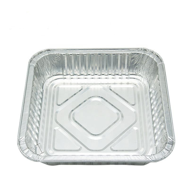 SDC4057 Aluminum Foil 9" Square Cake Pan Customizable