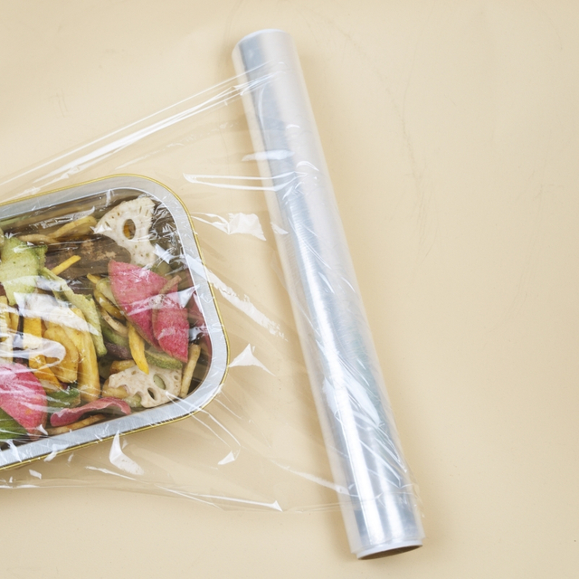 Cling Film Roll Disposable Plastic Food Wrap