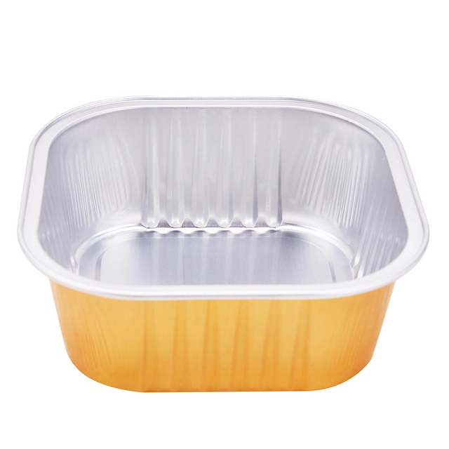 Aluminium Foil Square Baking Cups SDB300A