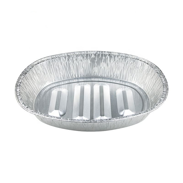 SDC5046 Aluminum Foil Oval Roaster Pan 7500ml High-capacity Recyclable