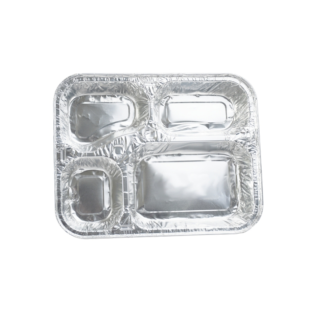 SDC4081 Aluminum Foil Four-Compartment Pan