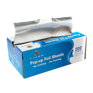 Pop Up Aluminium Foil Sheets-9"*10.75"*500Sheets