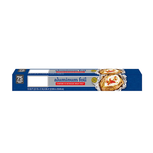 75sqft Standard Aluminum Foil Roll 12