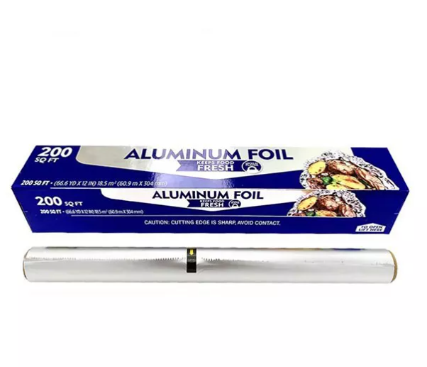 Standard Aluminum Foil Roll Grilling Wrap For Kitchen use