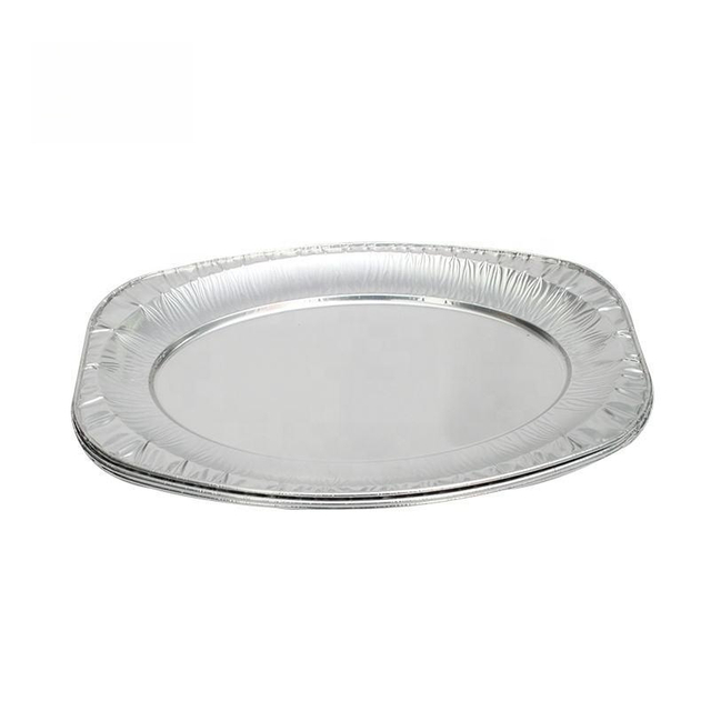 SDC5009 Big Aluminum Foil Oval Serving Tray