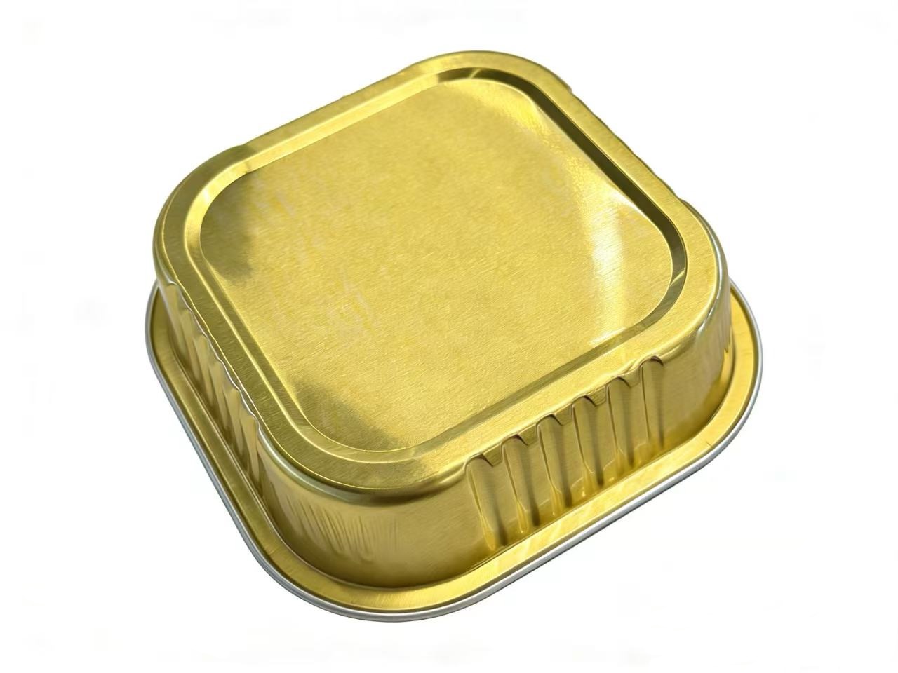 Wet Pet Food Aluminum Tray Packaging Concept